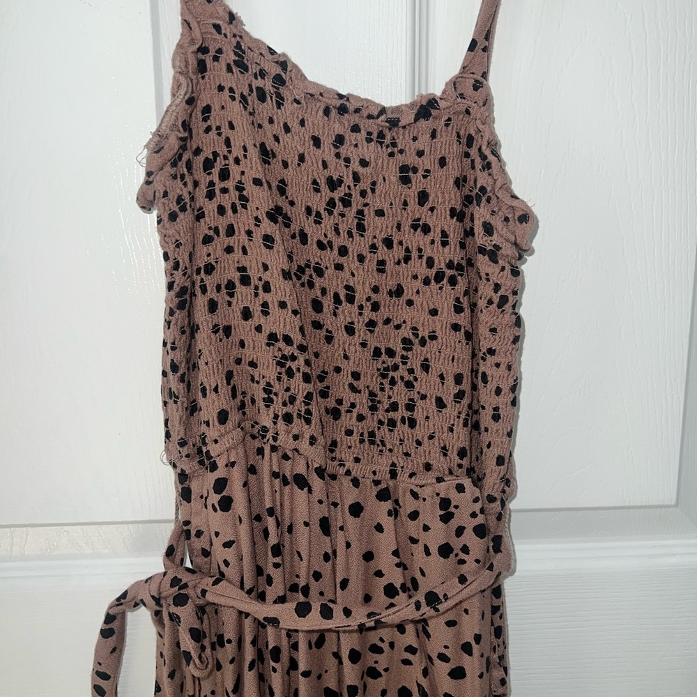 Abercrombie and Fitch leopard jumpsuit - Picture 2 of 4